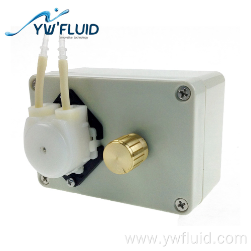 Flow Rate Adjustable Micro Peristaltic Pumps